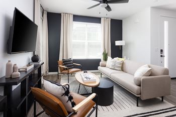 Furnished homes are available through cort services  in select homes at an additional cost to tenants*